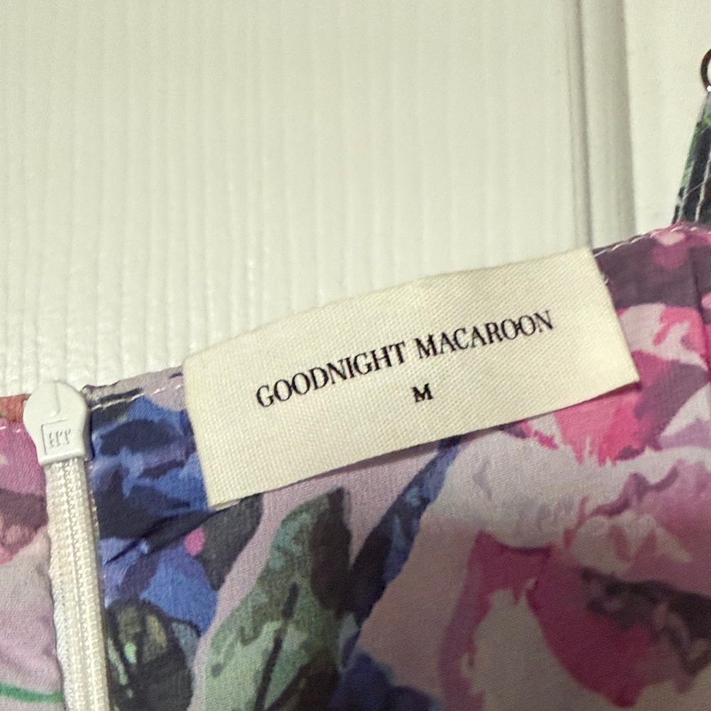 Goodnight Macaroon Drop Waist Romper Dress - Picture 2 of 6